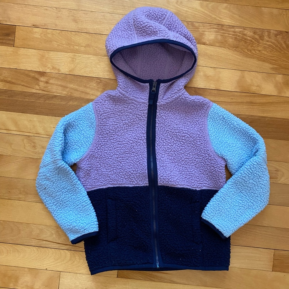 Lands End fleece sherpa jacket 7